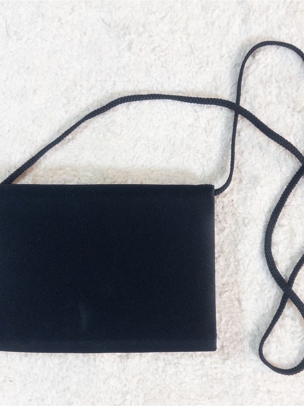 Vintage La Regale Black Beaded Evening Bag Clutch Purse Formal Cocktail - Picture 4 of 9